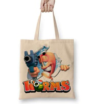 Minhoca de Guerra Worms Bez Çanta Uzun Saplı