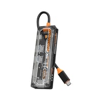 ALLY 6in1 Type-c To USB3.0 + USB2.0 + Type-c PD 100W + SD + TF + HDMI Çoğaltıcı - SSSSSS3281-8