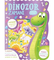 Dinozor Zamanı - Çıkartmalı Aktivite Kitabı