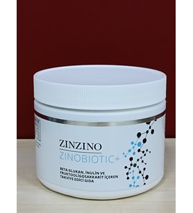 Zinzino Zinobiotic+ Beta Glukan, İnulin ve Fruktooligosakkarit İçeren Takviye Edici Gıda