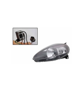 FIAT GRANDE PUNTO ÖN FAR ELEKTRİKLİ MOTORLU GRİ 14P.SOL 2006-2008 51833191
