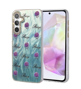 Galaxy A35 5G Kılıf Blade Aynalı Desenli Kapak - Desen 9