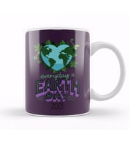 Earth Day 2021 Kupa Bardak Porselen