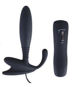 Pretty Love 7 Modlu  Ve Vajinal Prostat Vibratör siyahi Silikon  Tıkaç