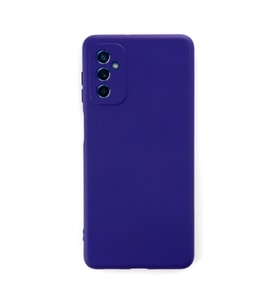 Samsung Galaxy M52 5g Kılıf Nano İçi Kadife Silikon - Mor