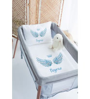 %100 Delux Pamuk Isme Özel 70x120 Park Yatak Nevresim Takımı