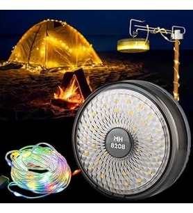 Şarjlı 10 Metre Kamp Lambası Led Işık
