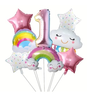 GÖKKIŞAĞI BULUT FOLYO BALON YAŞ SET