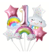 GÖKKIŞAĞI BULUT FOLYO BALON YAŞ SET