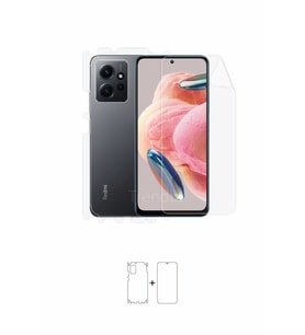 Xiaomi Redmi Note 12 4G Full Kaplama Ön Arka ve Yan 360 Derece Kaplayan Film