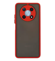 Newface Huawei Nova Y90 Kılıf Montreal Silikon Kapak - Kırmızı