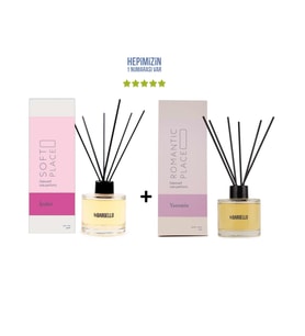 İpeksi Soft Place + Yasemin Romantic Place Dekoratif Ortam Kokusu 120 ml - Bambu Çubuklu (Standart)