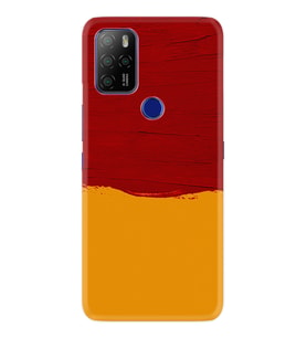 Omix X300 X500 X400 X600 X700 Kılıf Desemli Silikon Sarı Kırmızı Boya 1708