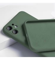 iPhone 11 LANSMAN YENİ NESİL KILIF (Koyu Yeşil)