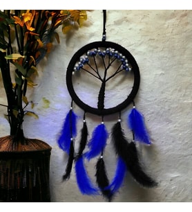 Mavi İncili Hayat Ağacı Dream Catcher
