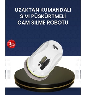 Çift Diskli Güvenli Otomatik Cam Silme Robotu
