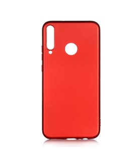 Lexroo Huawei P40 Lite E Kılıf Premier Silikon Kılıf - Kırmızı