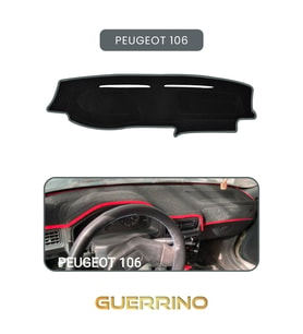 PEUGEOT 106 TORPİDO KORUMA HALISI GRİ KENAR