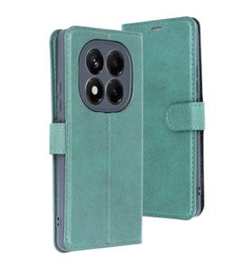 Xiaomi Redmi Note 14 4G Kılıf Trend S Plus Kapaklı Kılıf - Yeşil