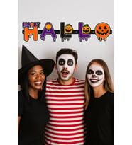 Halloween Yazılı Cadılar Bayramı Harf Banner Korku Parti Süsü Dekorasyonu