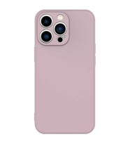 Apple iPhone 13 Pro Max Kılıf Özel Orijinal Lansman Serisi, İçi Kadife, Pürüzsüz Yumuşak ve Mat TPU Silikon (Açık Pembe)