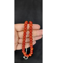 ÇUBUK KEHRİBAR TESBİH AÇIK KEHRİBAR KÜRE KESİM T-389 (Çok Renkli)