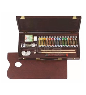 Rembrandt Yağlı Boya Ahşap Kutulu Traditional Set 1840004