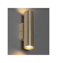 gunisigi LED ampullü çift yonlu inox LED aplik duvar aplik gece lambası