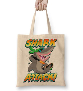 Shark Attack Bez Çanta Uzun Saplı