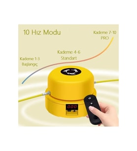 Sayaçlı - Şarjlı İp Atlama Makinesi - Akıllı İp Atlama Makinesi Otomatik - 10 Hız Kademeli