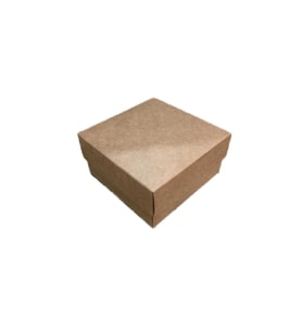 Komple Karton Kutu Düz Renk 10X10x5 CM  (25 Adet)  Kraft