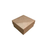 Komple Karton Kutu Düz Renk 10X10x5 CM  (25 Adet)  Kraft