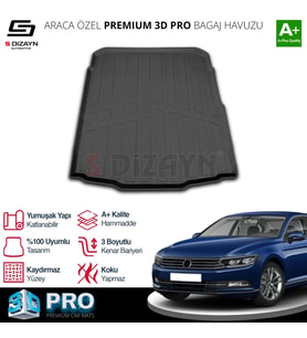 Drs Tuning Passat B8 3D Pro Bagaj Havuzu 2015-2023 A+ Kalite