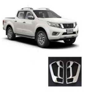 Nissan Navara Uyumlu 2016 Sonrası Arka Stop Kaplama ABS Krom Parça