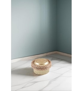 Yapışkanlı Kapı Arkası Tamponu Beton Kapı Arkası Stoperi Kapı-Duvar Koruyucu Metalik Soft Gold