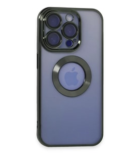 iPhone 15 Pro Max Kılıf Slot Silikon - Köknar Yeşili