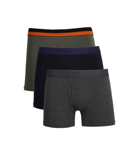 Akbeniz Erkek Penye 3'lü Boxer 40104
