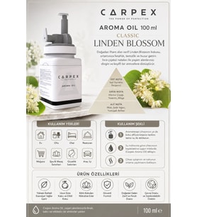 Carpex Aroma Oil 100 Mml Classic Lınden Blossom