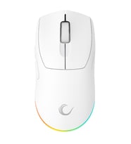 Rampage PROTE M5 PRO Kablosuz Beyaz RGB Ledli Şarjlı 26000 DPI 3395 Sensor Gaming Oyuncu Mouse