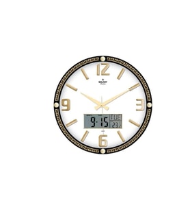 Premium Rakamlı Duvar Saati Digital Ekranlı