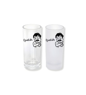 Ghostbastır Design Müslüm Gürses Buzlu / Buzsuz Seçenekli Rakı Bardağı – 1 Adet Şık Sunum Bardağı 014