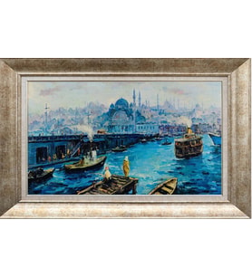 GÜMÜŞ ÇERÇEVELİ TABLO N405