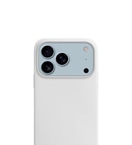 Apple iPhone 17 Pro Max Liquid Lansman Silikon Kılıf İnci Beyazı