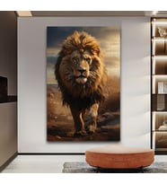 Aslan Kanvas Tablo