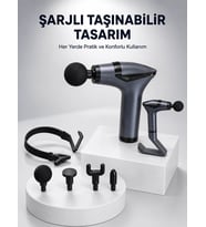 3in1 Fonksiyonel Şarjlı Masaj Aleti Ayak Yüz Vücut Masajı Yeni Nesil