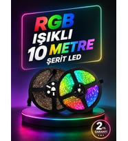 Smart Şerit LED Kumandalı USB Enerjili Suya Dayanıklı Dekoratif Aydınlatma