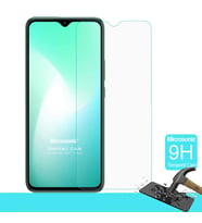 Microsonic Infinix Hot 11 Play Tempered Glass Cam Ekran Koruyucu (Renksiz)