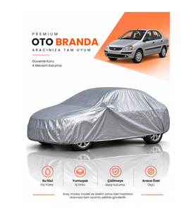 TATA İNDİGO (2002-2015) SEDAN Uyumlu Araba Brandası Oto Branda Araba Örtüsü Araç Çadırı
