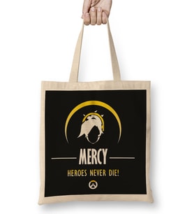 Mercy Heroes Never Die Overwatch Bez Çanta Uzun Saplı