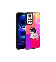 Xiaomi Redmi Note 12 Pro 4G Uyumlu Kılıf Parlayan Kabartmalı İkonik Figürlü Zore Amas Silikon Kapak